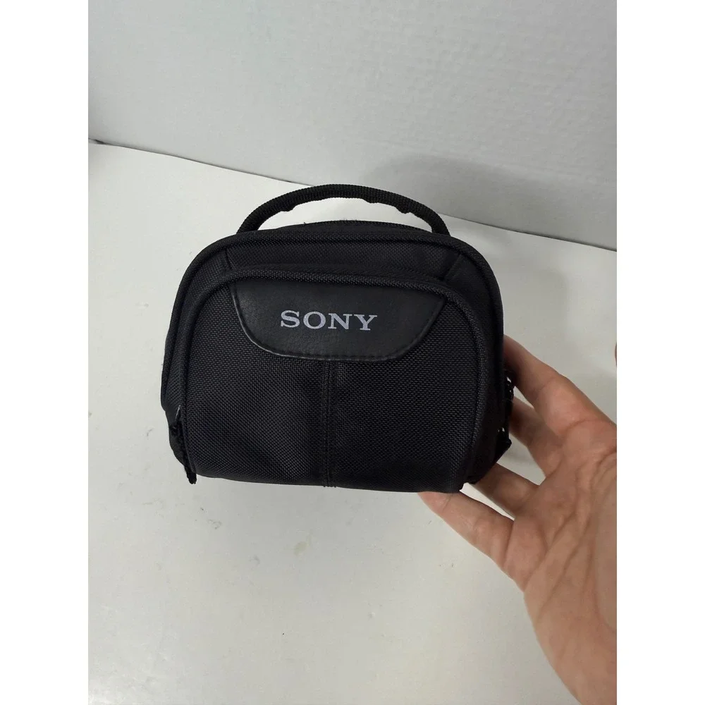 Sony Camera Case Black Travel Carry Bag with Garmin Accessories Charger Mount